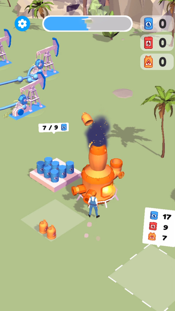 采油小怪游戏