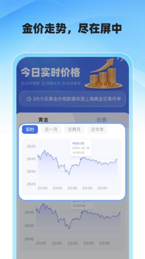 实时查金app图1