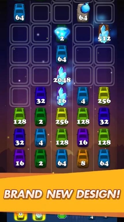 点击汽车2048（Tap Car 2048）图1