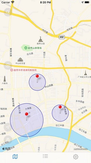 地图闹钟app图1