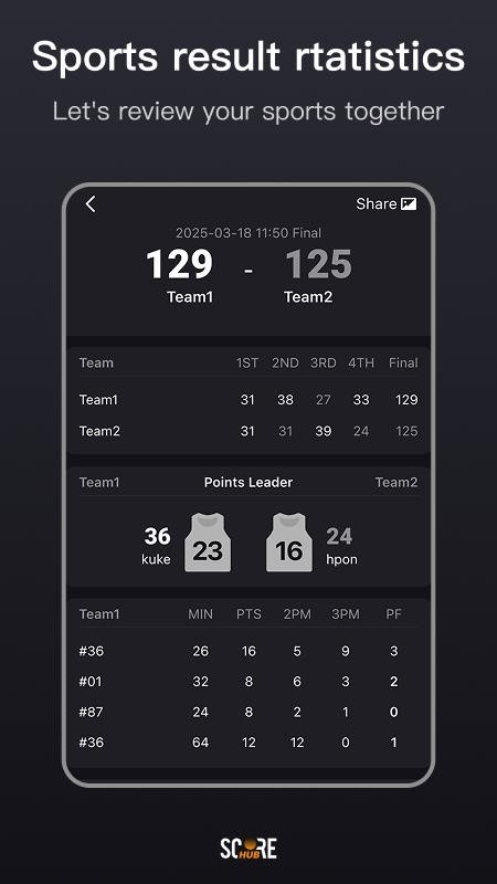 ScoreHub软件图1