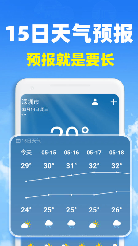 准云天气app图2