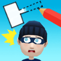 闯关踢强盗（Draw & Hit）图标