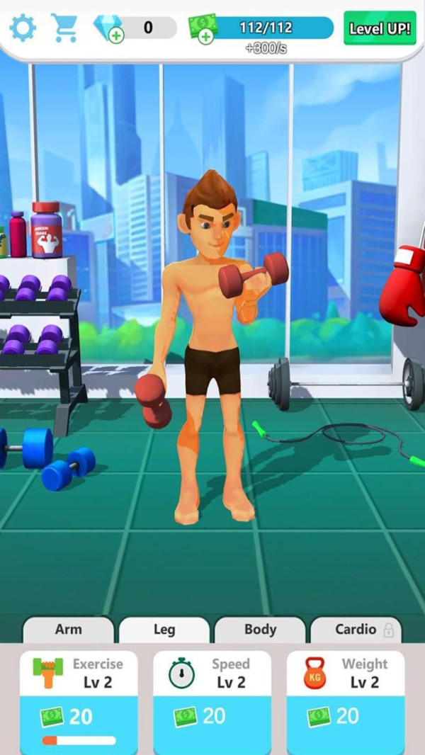 肌肉型男游戏
