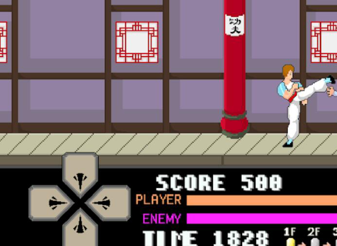 kung fu master arcade图3
