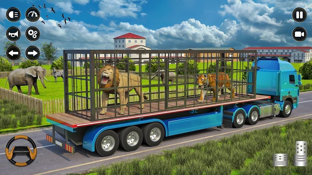 US Animal Transport Truck Sim