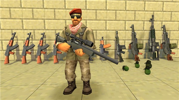 沙盒射击枪战（StrikeBox Sandbox&Shooter）图1
