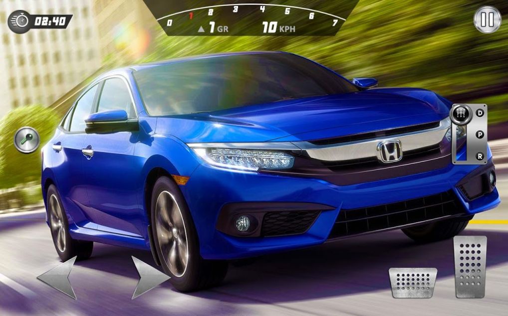 思域疯狂的城市漂移（Civic Sedan）游戏图1