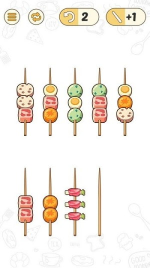 烧烤类难题(BBQ Sort Puzzle)图3