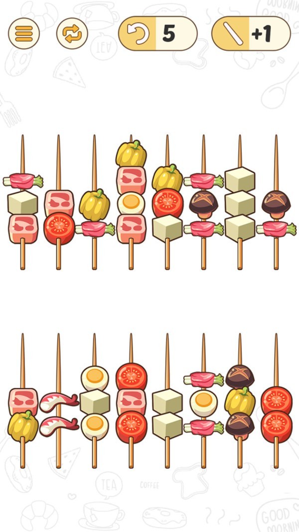 烧烤分好类游戏图3
