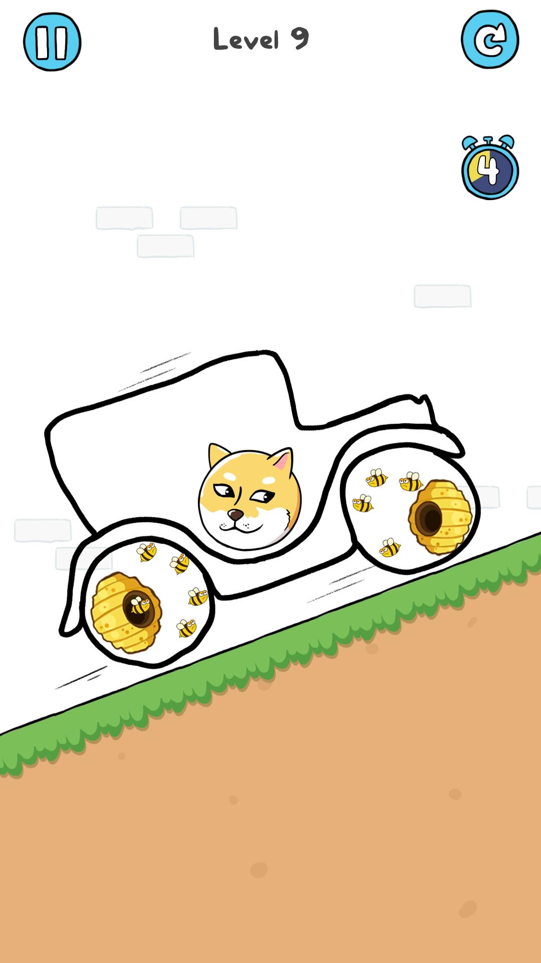 Doge Rescue: Draw To Save游戏图1