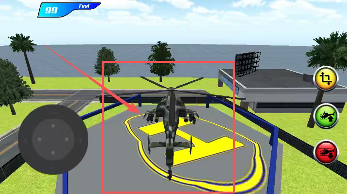 X Ray Robot Helicopter游戏