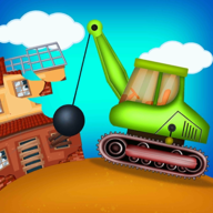 build City house wtih trucks游戏图标