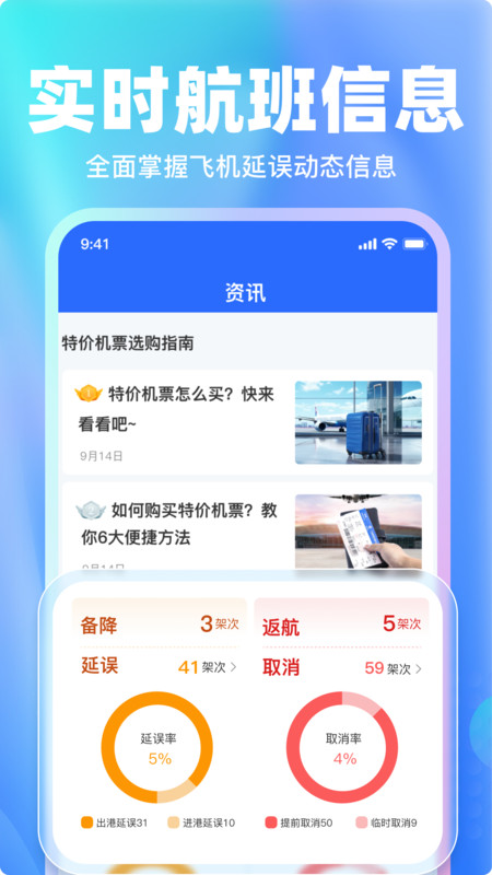 飞机票航班查询app图1