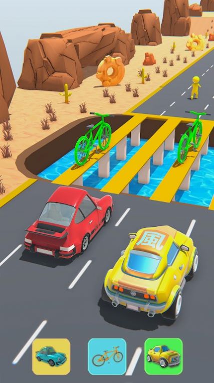 Shape Shift Car Transformation游戏图3