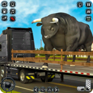US Animal Transport Truck Sim图标