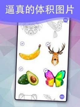 Polyart Coloring by Numbers游戏图2