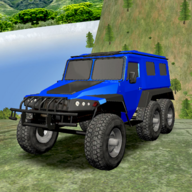 越野SUV吉普4x4驾驶图标