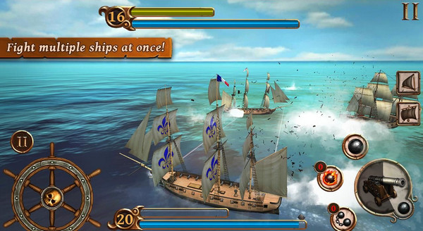 Ships of Battle: Age of Pirates最新版图2