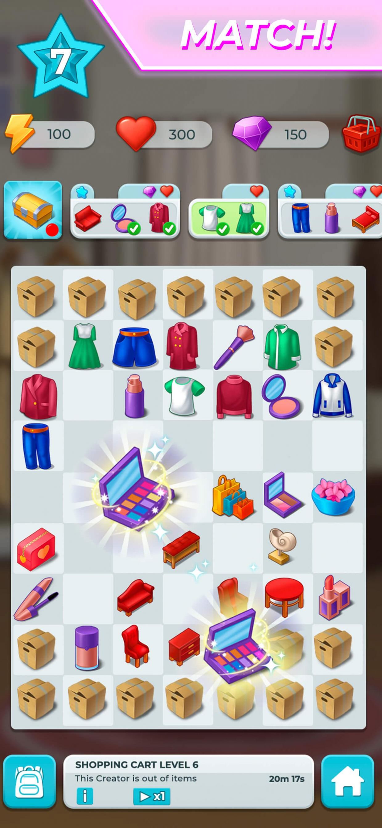 Makeover Merge游戏图2