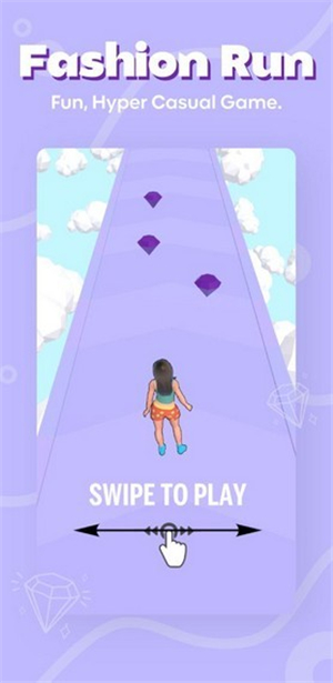 Fashion Hover Run : Skirt Healthy Doll 3D游戏图1