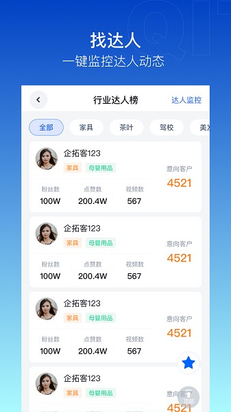 企拓客app
