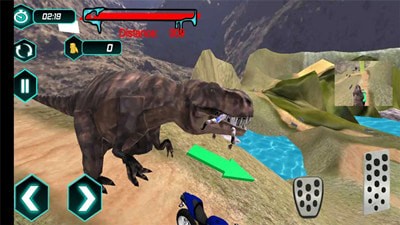 迪诺快速自行车比赛（Dino Fast Bike Racing）游戏图2