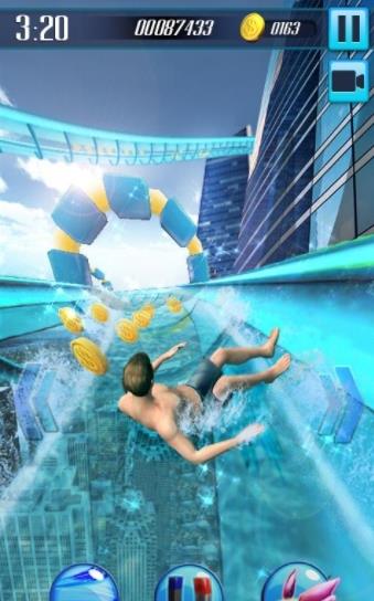 3D水滑梯游戏图1