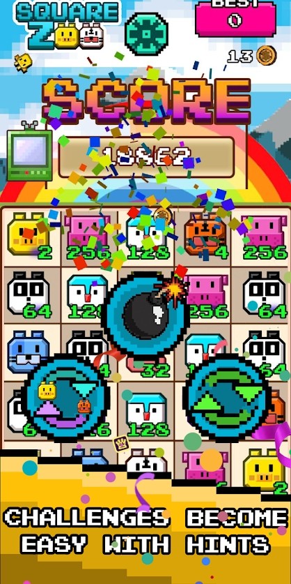 Square Zoo游戏图2