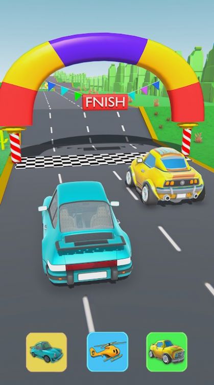 Shape Shift Car Transformation游戏图2