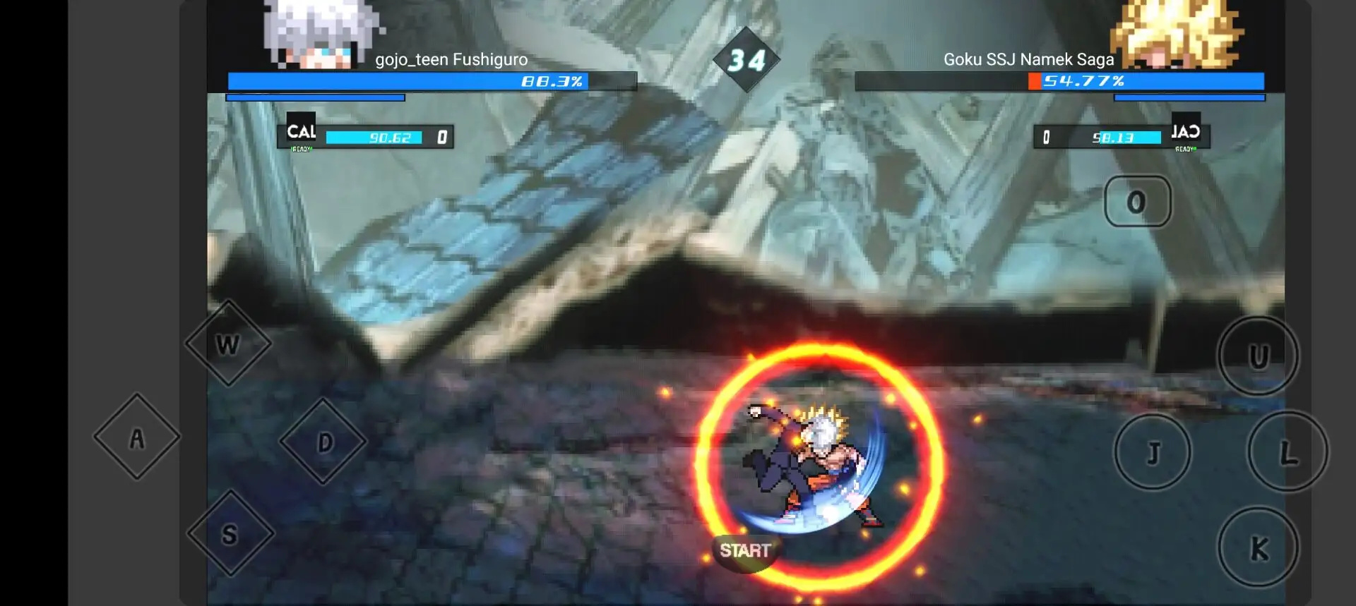 Anime Jump Battle Stars Mugen游戏图3