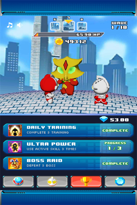 奥特曼兄弟联手游戏(Ultraman Bros.)图2