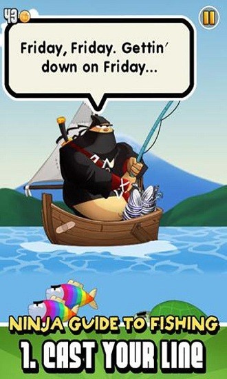 Ninja Fishing游戏图2