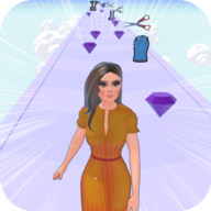 Fashion Hover Run : Skirt Healthy Doll 3D游戏图标