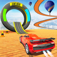 疯狂特技赛车竞速(Stunt Car Driving)图标