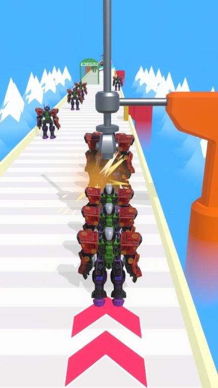 3D机器人制造跑（Robot Make Run 3D）游戏图1
