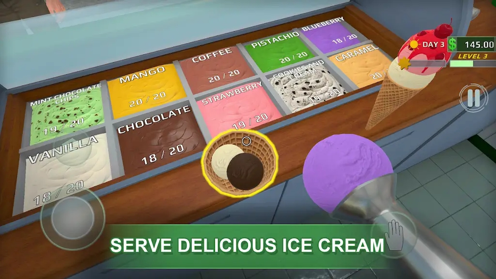冰淇淋狂欢（Ice Cream Revolution）游戏图1