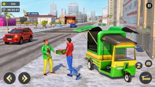 Modern Rickshaw Simulator Game游戏