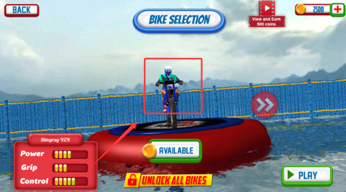 摩托车重力赛车（Bike Wipeout Edition）游戏图1