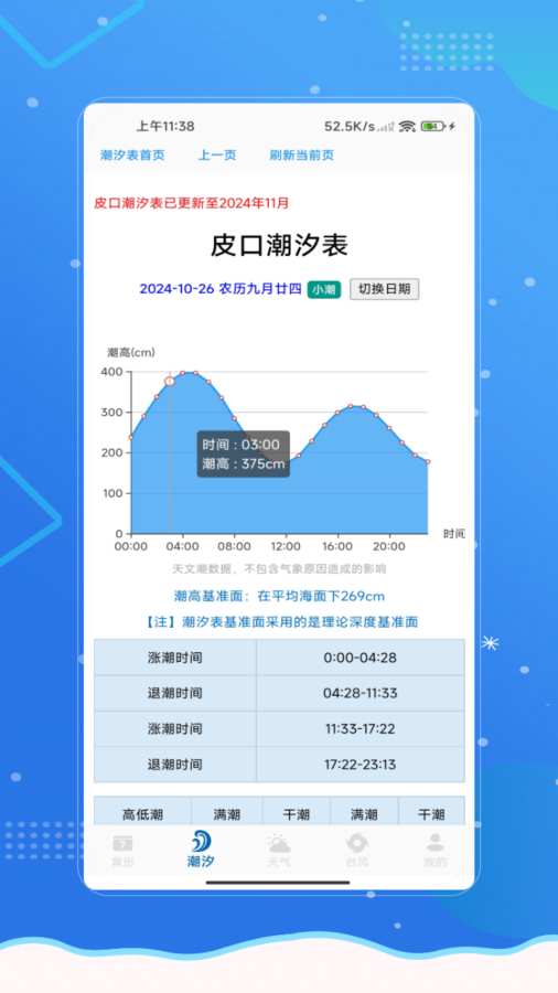 潮汐日历app图2