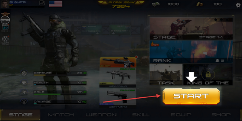 Call of Battle:Target Shooting FPS Game游戏