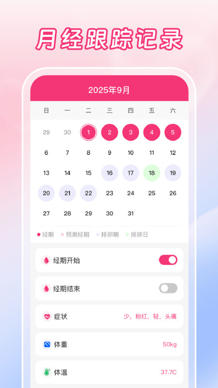 西柚月经助手app图4