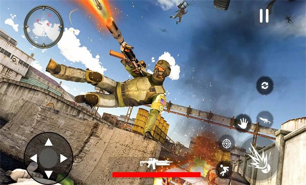 皇家射击战场(Hopeless Land - Survival Cover Shooter Fight)图1