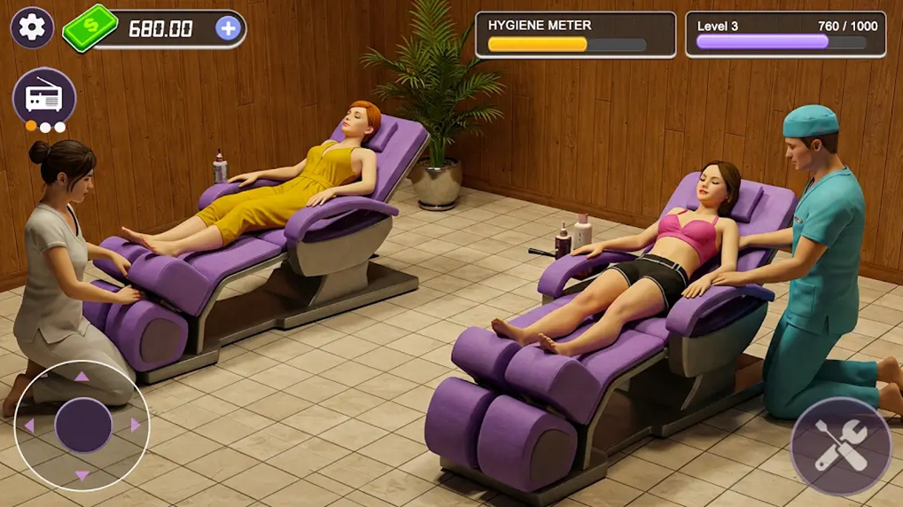 我的水疗沙龙模拟器（My Spa Salon Massage Simulator）游戏图4