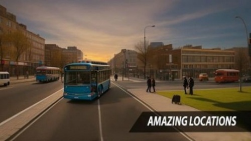 Bus Simulator Modern Europe游戏图2