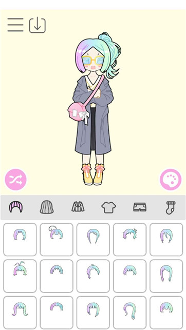 粉彩萌拼女孩游戏图4