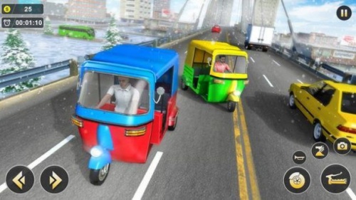 Modern Rickshaw Simulator Game游戏
