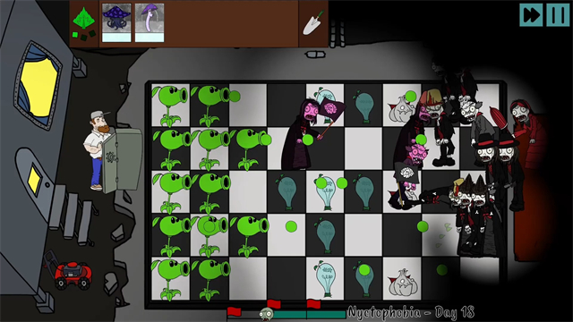 植物大战太空僵尸游戏(Plants Vs. Space Zombies)图1