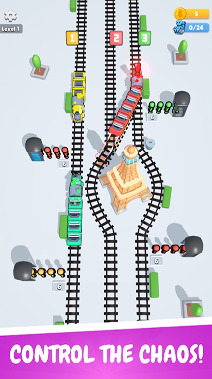 火车拼图连接（Train Puzzle Connect）游戏
