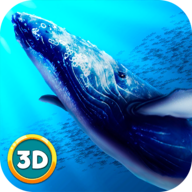 海洋3d蓝鲸模拟游戏图标